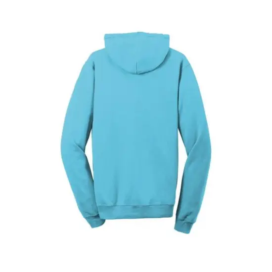 Port & Company&reg; Beach Wash Garment-Dyed Pullover Hooded Adult Sweatshirt Tidal Wave {5}
