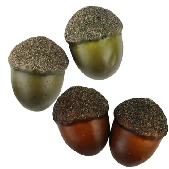 Autumn Harvest Artificial Acorn & Leaf Thanksgiving Decoration Set {5}