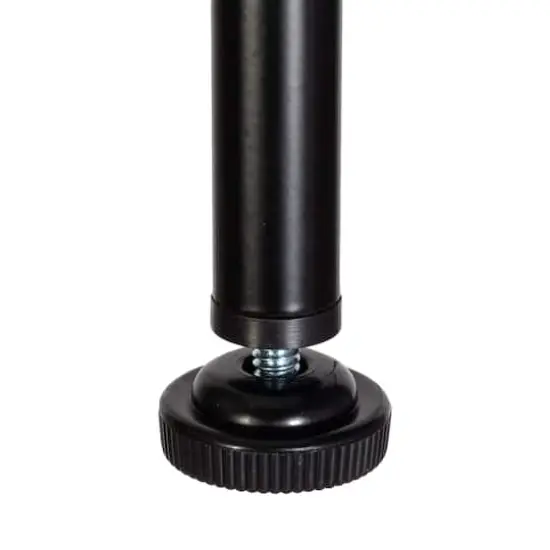 Honey Can Do Black 6-Tier Space-Saving Shelving Tower {9}