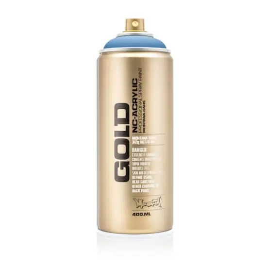 Montana&trade; Gold Acrylic Professional Spray Paint CL5220 Denim Stonewashed {5}