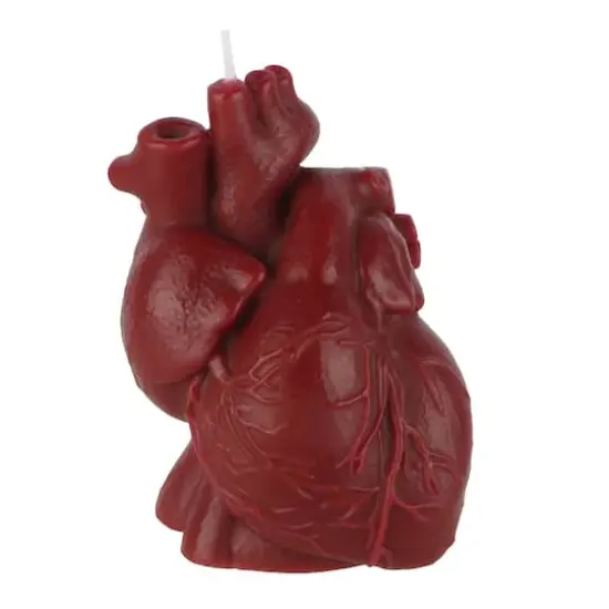 4.5" Red Heart Shaped Candle by Ashland&reg; {3}
