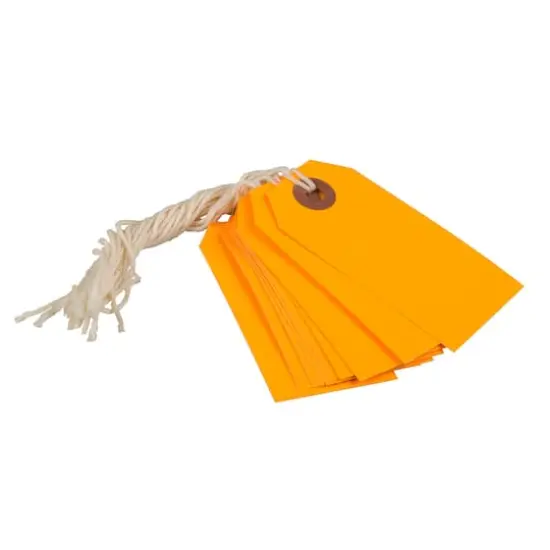 JAM Paper Gift Tags, 100ct. Neon Orange {3}