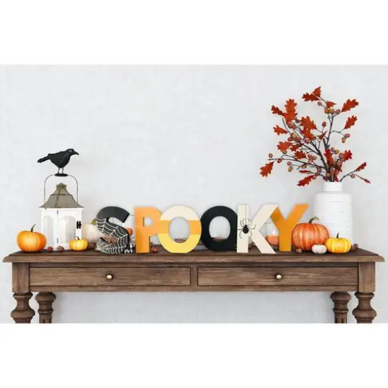 Hampton Art&trade; 8" Chunky Wood Letter O {12}