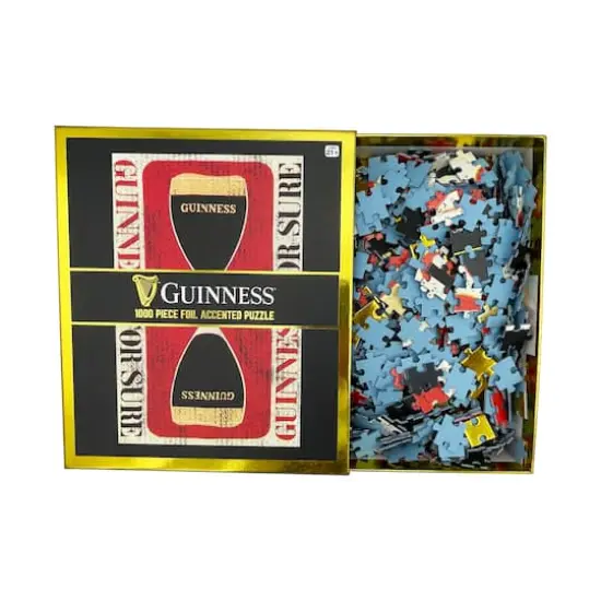 Guinness Foil Accented Puzzle - Retro: 1000 Pcs {4}