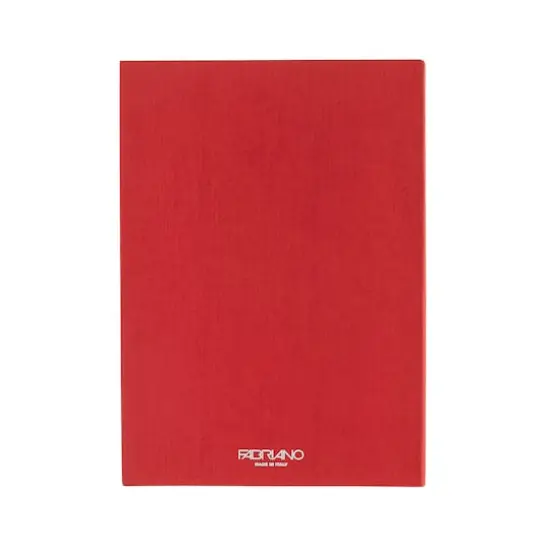 Fabriano&reg; Ecoqua Plus Dotted A5 Glue-Bound Notebook Red {10}
