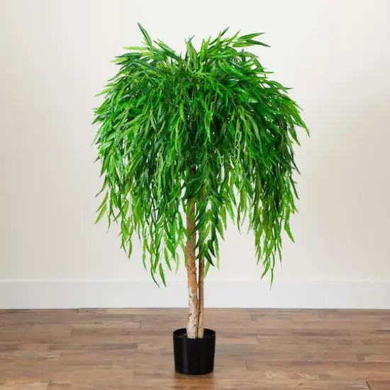 4ft. Real Touch Potted Willow Tree {4}