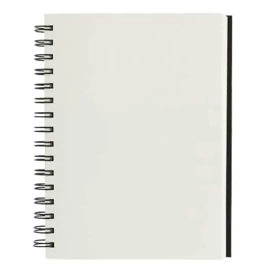 Black Hard Cover Sketchbook by Artist's Loft&trade;, 5.5" x 8.5" {4}