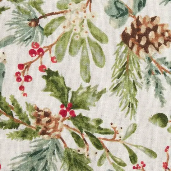 DII&reg; Heritage Holiday Sprigs Oven Mitt & Potholder Set {6}