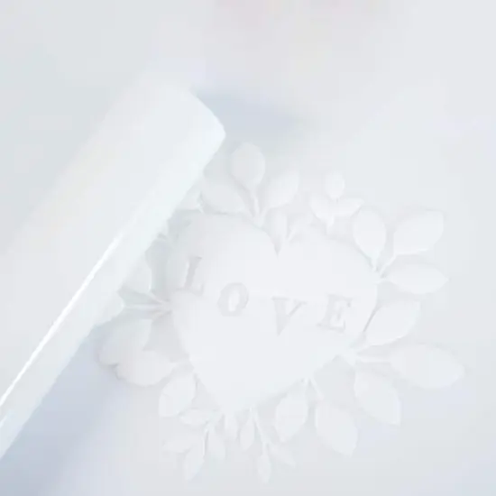 Puff Heat Transfer Vinyl by Make Market&reg; White {4}