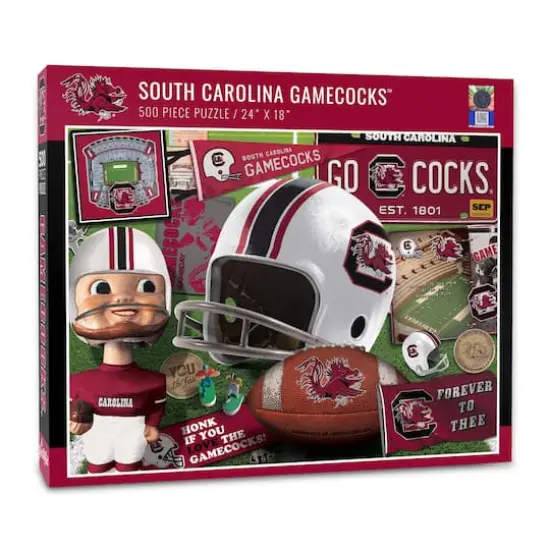 College Team Retro Series 500 Piece Puzzle South Carolina Gamecocks {1}