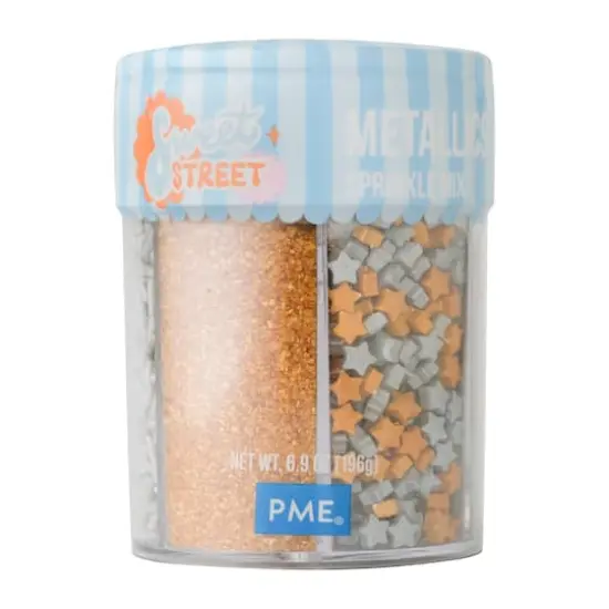 PME Cake Sweet Street&reg; Metallics Sprinkle Mix {3}