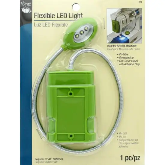 Dritz&reg; 13.5" Assorted Colors Flexible LED Light {5}