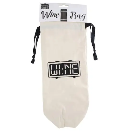 Personality Case&trade; Wine Time Canvas Wine Bag {4}