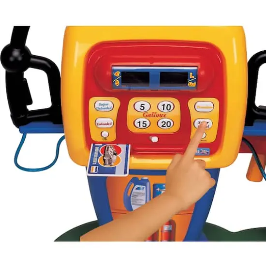 Children's Electronic Self-Service Gas Station Playset {10}