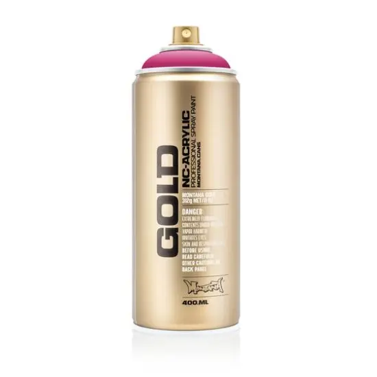 Montana&trade; Cans GOLD Shock Color Spray Paint, 400mL S4010 Shock Pink {5}