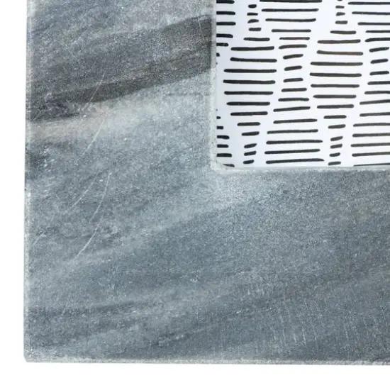 Hello Honey&reg; 2 Pack Gray Marble Photo Frames {4}