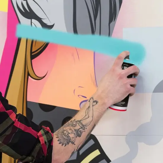 Ironlak Acrylic Spray Paint Electro {5}