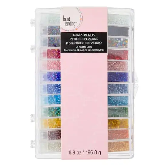 Bead Landing&trade; Glass Beads, Assorted Colors {4}