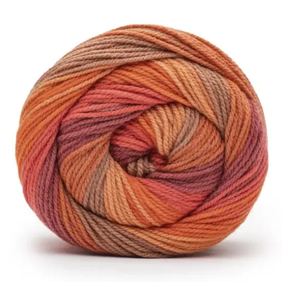 Caron&reg; Cinnamon Swirl Cakes&trade; Yarn Heat Wave {3}