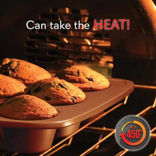 NutriChef Bronze Non-Stick Kitchen Bakeware Set {8}