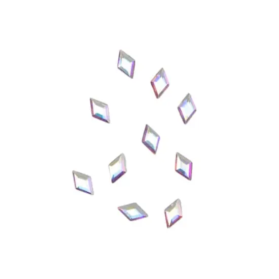 5mm Crystal AB Diamond Glue-On Austrian Crystals by Bead Landing&trade;, 10ct. {1}