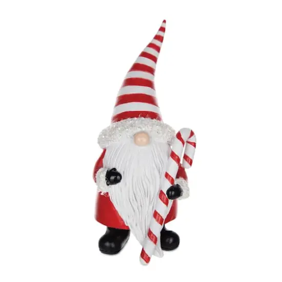 7.25" Santa Gnome Figurine Set {4}