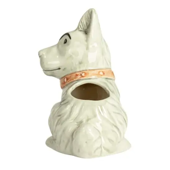 Hello Honey&reg; 7" Scotty Dog Stoneware Planter {8}