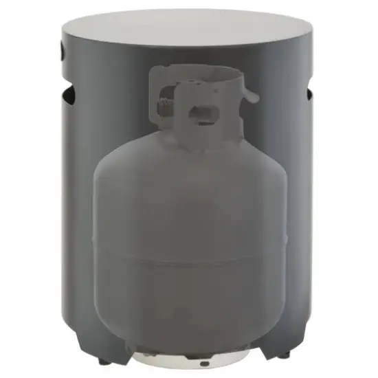 20" Aluminum Propane Tank Cover {6}