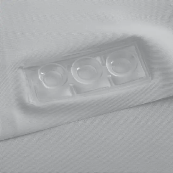 Bath Bliss Splash Guard Shower Liner Gray {12}