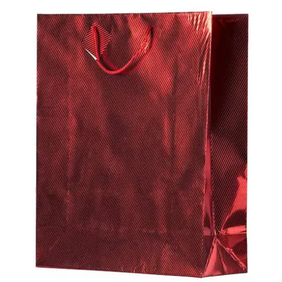 JAM Paper Extra-Large Red Foil Gift Bags, 100ct.  {4}