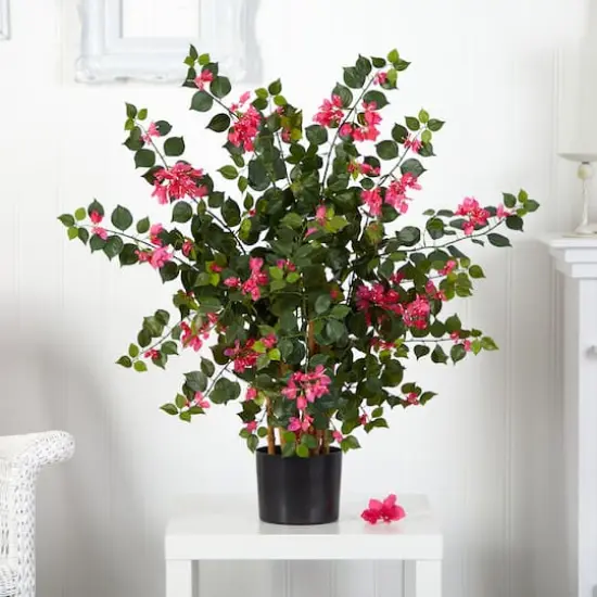 3.5ft. Potted Bougainvillea Artificial Tree {3}