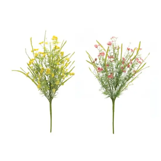 21" Yarrow Floral Bush Set {1}