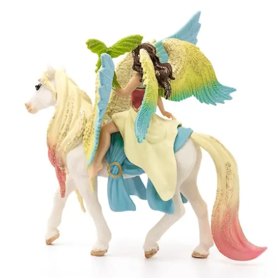 schleich&reg; Bayala&reg; Fairy Surah with Glitter Pegasus Figurine Playset {5}