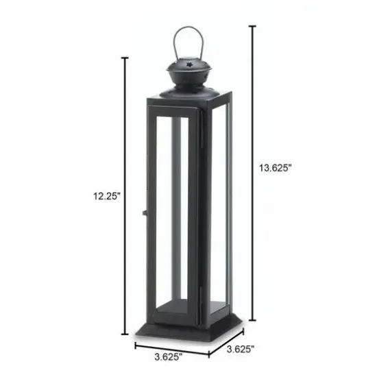 12" Tall Sleek & Lean Star Cutout Lantern {5}