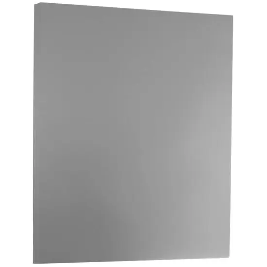 JAM Paper 2-Sided Foil 8.5" x 11" 24lb. Paper, 50 Sheets Silver {1}