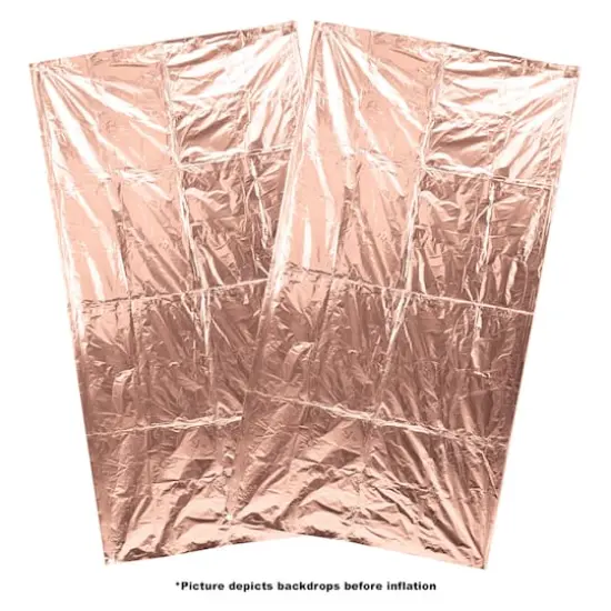 Beistle RoseGold Foil Balloon Backdrops {5}