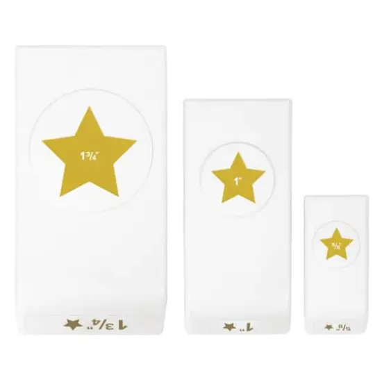 We R Memory Keepers&reg; Star Layering Punches Set {1}