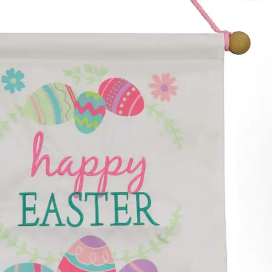 19'' Happy Easter with Eggs Banner {3}