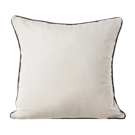 Glitzhome&reg; Embroidered Fall Leaves Pillow {16}