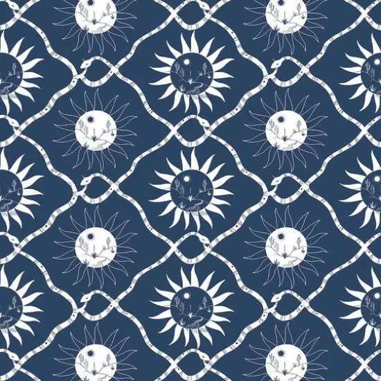 Elana Gabrielle Sol Peel & Stick WallpaperBaltic Azure {2}