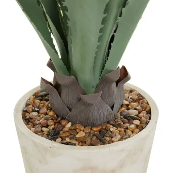 2.5ft. Potted Beige Plastic Contemporary Artificial Foliage {4}