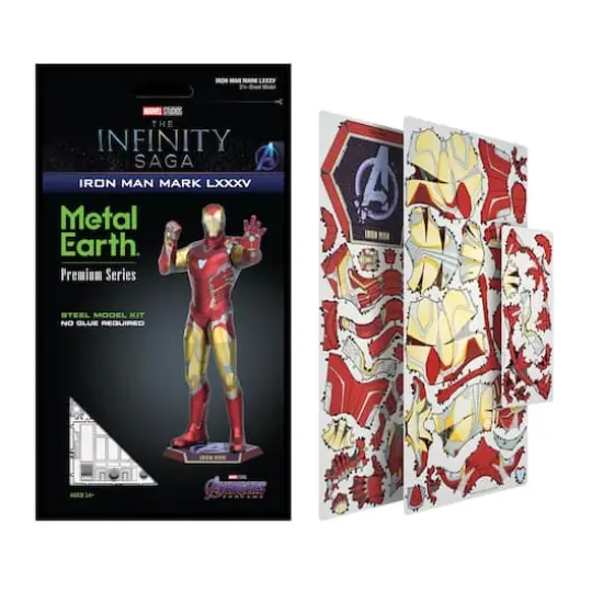 Metal Earth&reg; Premium Series Iron Man Mark LXXXV Steel Model Kit {3}