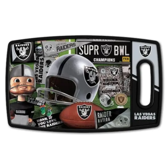 NFL Retro Series Cutting BoardLas Vegas Raiders {1}