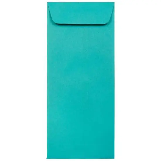 JAM Paper 4.125" x 9.5" Policy Business Colored Envelopes, 50ct. Blue {2}