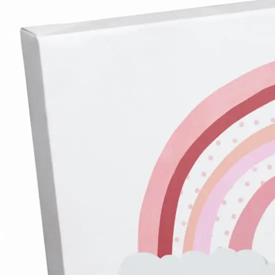 Be Mine Rainbow Polka Dots 11" x 14" Canvas Wall Art {4}