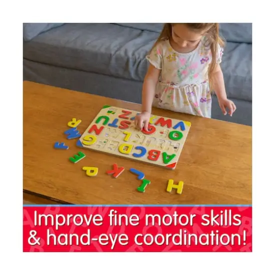 Lift & Learn Puzzle - ABC: 26 Pcs {9}