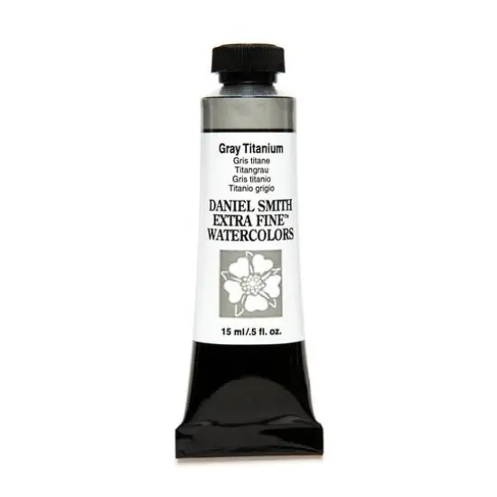 Daniel Smith Extra Fine™ Watercolor Paint, 15mL Gray Titanium {1}
