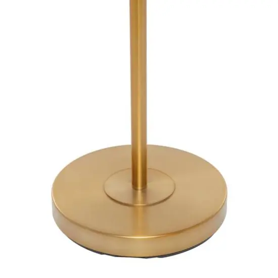 Blue Velvet Transitional Floor Lamp, 69" x 18" x 18" {6}