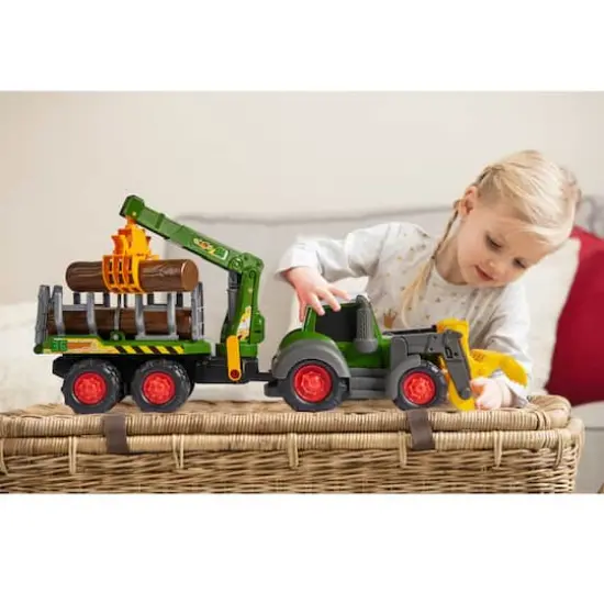 Dickie Toys Happy Fendt 25" Forester Truck & Trailer {4}