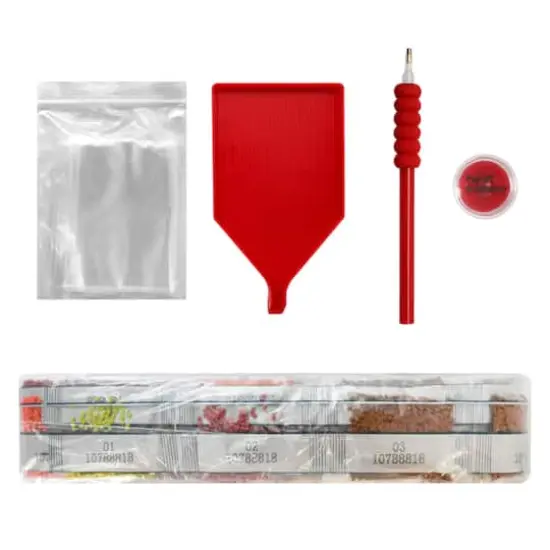 16" x 20" Fireplace Diamond Art Kit by Make Market&reg; {4}